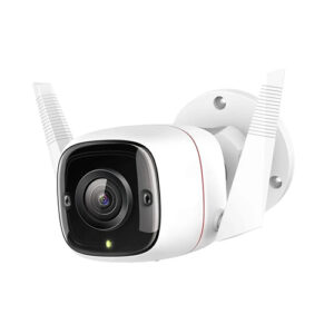 Curecam-088-FHD Dual Lens Wi-Fi Outdoor CCTV Camera | Dual Screen | Color Night Vision | Motion Detection | Two-Way Talk | IP66 Waterproof