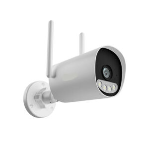 Curecam-18 3MP HD WiFi Bullet Camera | IP66 Waterproof for Outdoor use| Color Night Vision | Two-Way Audio | SD Card Storage | Ideal for Home, Office & Shop Security.